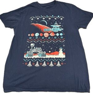 NASA 8-bit Space “Ugly Christmas Sweater” T-Shirt